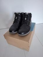 Clarks Un Adorn Walk zwart leder halfhoge veterschoenen (38), Zwart, Lage of Enkellaarzen, Ophalen of Verzenden, Clarks