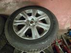 winterbanden met l.m velgen Rangerover Evoque, Ophalen, 18 inch, Gebruikt, Velg(en)