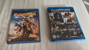 Transformers 5 Film collectie +Transformers Bumblebee Bluray beschikbaar voor biedingen