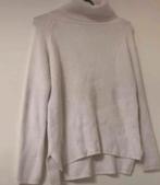 Witte ribgebreide coltrui maat S/M, Ophalen of Verzenden, Zo goed als nieuw