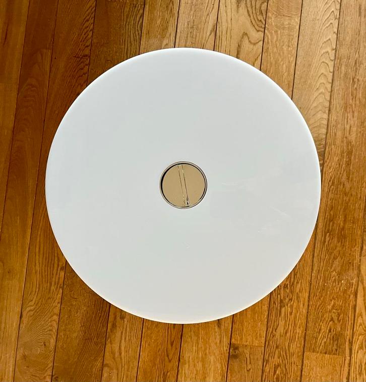 Foscarini Button Wandlamp - Piero Lissoni Design, Huis en Inrichting, Lampen | Wandlampen, Zo goed als nieuw, Glas, Kunststof