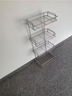 Opbergmanden RVS 4 manden, Ophalen, Overige materialen, Mand, Zo goed als nieuw