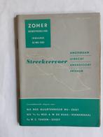 NV. N.B.M.  ZEIST  DIENSTREGELING 22 MEI 1955, Ophalen of Verzenden, Gebruikt, Bus of Metro, Overige typen