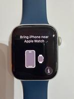Apple Watch Series 9, Silver 45mm, Ophalen, Zo goed als nieuw, Zilver, IOS