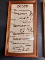 Tegeltjes met spreuk (zie foto's), Ophalen of Verzenden