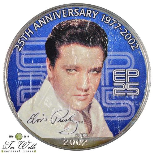 02 Elvis Presley Silver Eagle 2002., Postzegels en Munten, Munten | Amerika, Losse munt, Noord-Amerika, Zilver, Ophalen of Verzenden