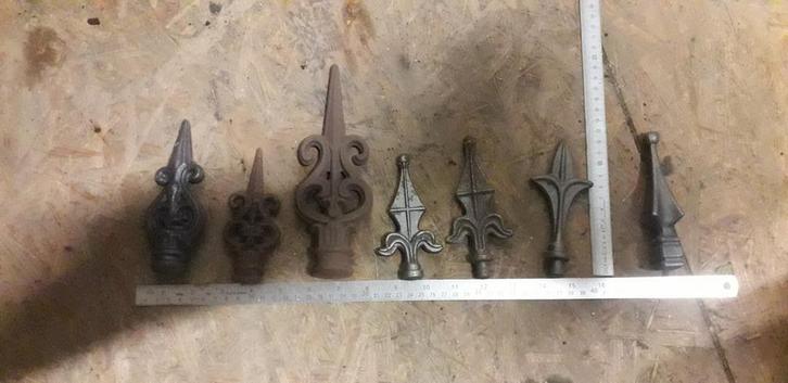 Diverse Hekpunten - Sierpunten voor Hekwerk, Doe-het-zelf en Verbouw, Overige Doe-het-zelf en Verbouw, Zo goed als nieuw, Ophalen