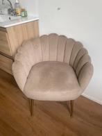 Beige comfortabele leesstoel- Beige reading chair, Huis en Inrichting, Fauteuils, Ophalen, Gebruikt