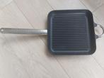 Grillpan, Ophalen of Verzenden, Zo goed als nieuw, Gietijzer, Overige typen