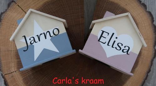 spaarpot met naam, Kinderen en Baby's, Kraamcadeaus en Geboorteborden, Nieuw, Kraamcadeau, Ophalen of Verzenden