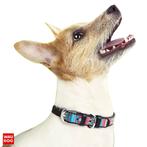 WAUDOG Ethno Lederen Halsband Zwart Nek 27-36 cm KOOPJE!!!, Ophalen of Verzenden, Handgemaakt, Nieuw