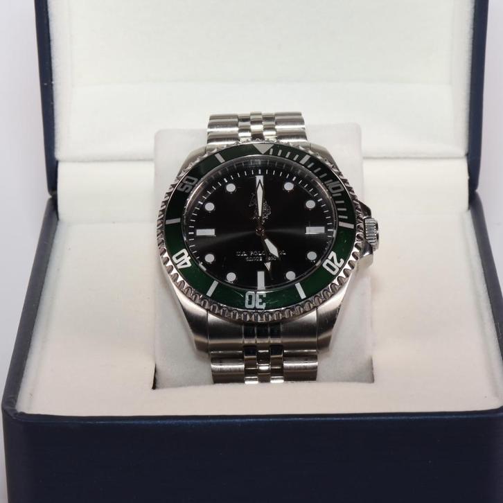 US Polo Assn USP7216GPR - Incl. Garantie (B), Sieraden, Tassen en Uiterlijk, Horloges | Heren, Gebruikt