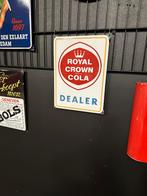 Emaille reclamebord Royal Crown Cola Dealer Langcat Bussum, Ophalen