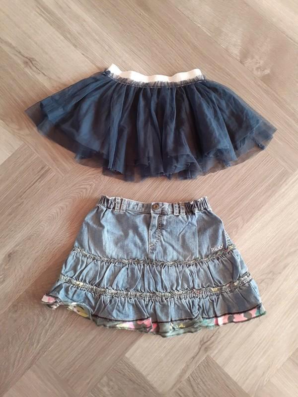 Set Rokjes 2x, Maat 86, Kinderen en Baby's, Babykleding | Maat 86, Gebruikt, Meisje, Jurkje of Rokje, Ophalen of Verzenden