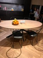 4 eetkamerstoelen, Huis en Inrichting, Stoelen, Zwart, Ophalen of Verzenden, Zo goed als nieuw, Vier