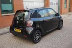 Smart Forfour EQ Comfort PLUS 18 kWh Pano, Leer, Carplay, Automaat, Achterwielaandrijving, Gebruikt, Zwart