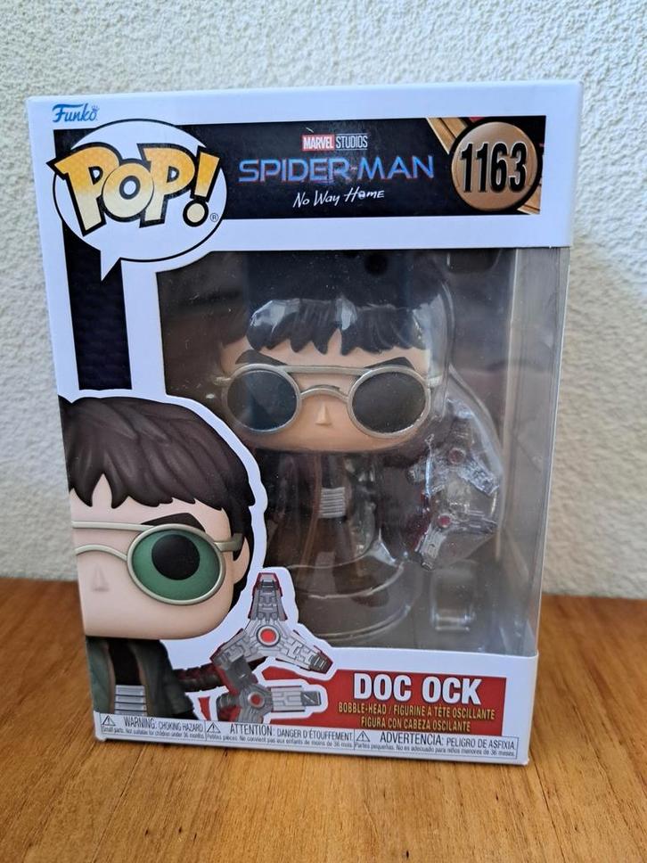 Funko Pop Doc Ock - Spider-Man: No Way Home #1163, Kinderen en Baby's, Speelgoed | Actiefiguren, Ophalen of Verzenden