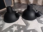 2 grote zwarte ikea hanglampen, Huis en Inrichting, Lampen | Hanglampen, Ophalen of Verzenden, Zo goed als nieuw, Minder dan 50 cm