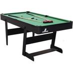 Opvouwbare Pooltafel | Cougar Hustle XL | Zwart, Ophalen of Verzenden, Nieuw, Pooltafel