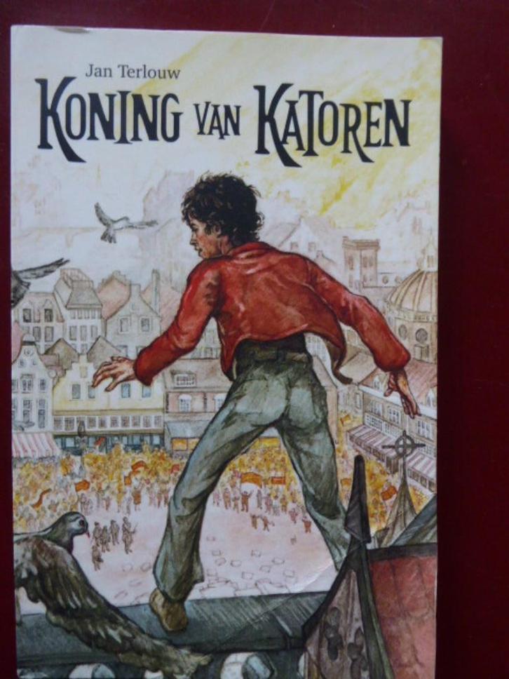 Koning van Katoren; Jan Terlouw, Boeken, Kinderboeken | Jeugd | 10 tot 12 jaar, Gelezen, Ophalen of Verzenden