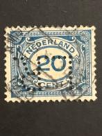 LR1 perfin in 109, Postzegels en Munten, Postzegels | Nederland, Ophalen of Verzenden