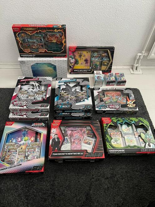 Pokemon sealed mix collectie, Hobby en Vrije tijd, Verzamelkaartspellen | Pokémon, Zo goed als nieuw, Boosterbox, Ophalen of Verzenden