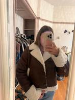 Bruine ‘piloten’ jacket winter NAKD, Bruin, Overige maten, Ophalen of Verzenden, Zo goed als nieuw