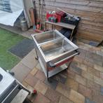 2 x bain marie warm houd bakken OPKNAPPERS, Ophalen, Gebruikt, Transportkar