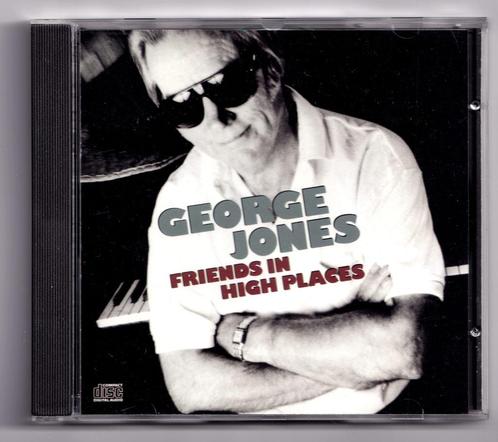 CD George Jones – Friends In High Places, Cd's en Dvd's, Cd's | Country en Western, Zo goed als nieuw, Ophalen of Verzenden