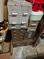 Partij Vintage Ladekastjes, Huis en Inrichting, Ophalen of Verzenden, Gebruikt, 25 tot 50 cm, Minder dan 100 cm