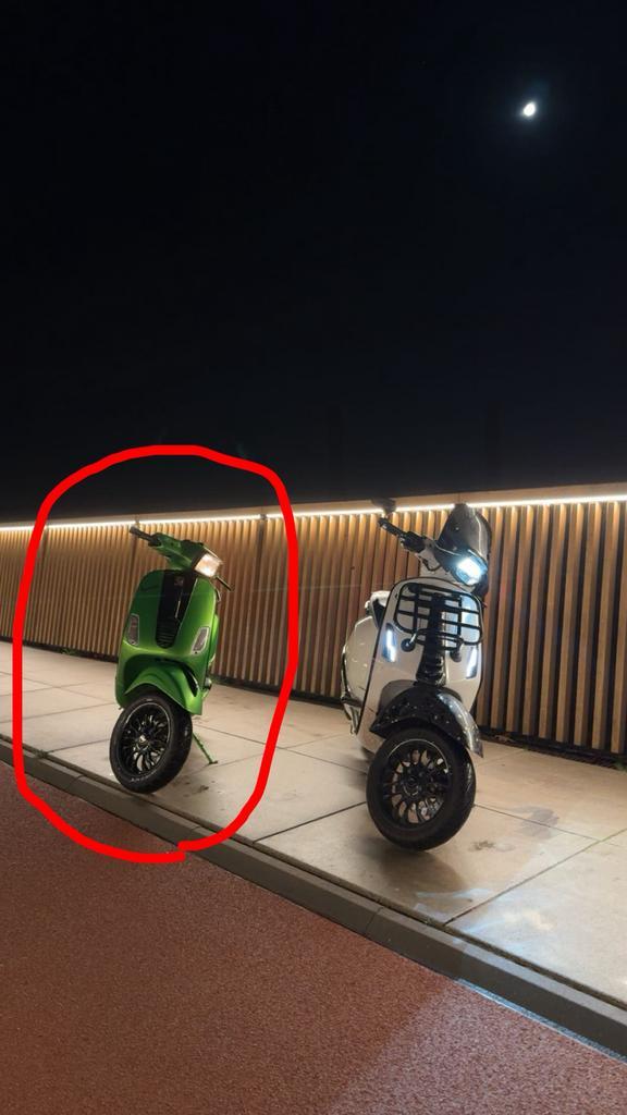 Vespa S 70cc polini., Fietsen en Brommers, Brommers | Tuning en Styling, Gebruikt, Ophalen