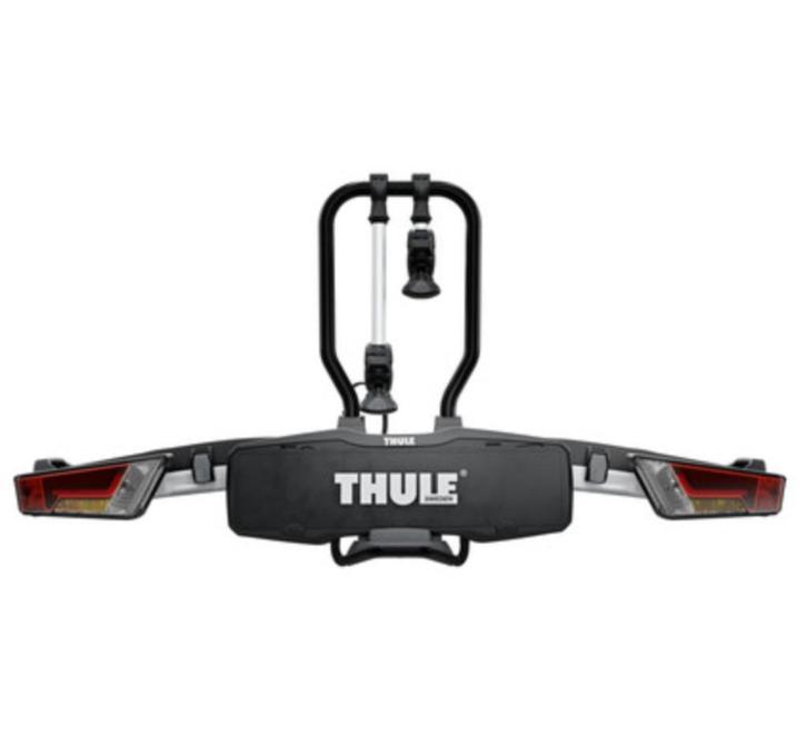 Thule Easyfold XT 2 (933) te huur, Auto diversen, Fietsendragers, Zo goed als nieuw, Trekhaakdrager, 2 fietsen, Brede banden, Elektrische fiets