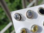 Vanoli 925 zilveren oorbellen / oorknopjes met witte topaas, Sieraden, Tassen en Uiterlijk, Oorbellen, Daiva1973@hotmail.com, Vanoli