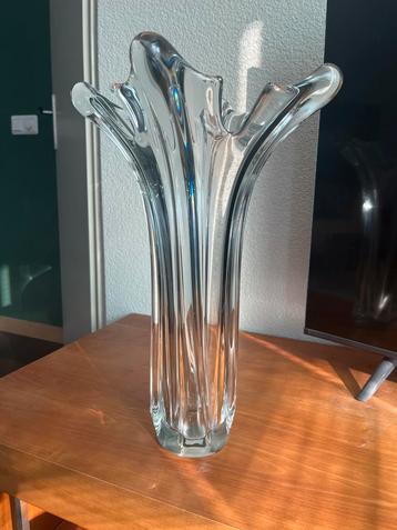 Kristallen Vaas - 42cm Hoog - Prachtig Geluid! beschikbaar voor biedingen