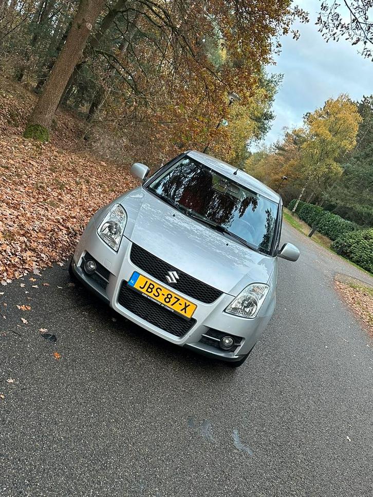 Suzuki Swift 1.6 3D Sport 2007 Grijs, Auto's, Suzuki, Particulier, Swift, Benzine, Hatchback, Handgeschakeld, Geïmporteerd, Zilver of Grijs