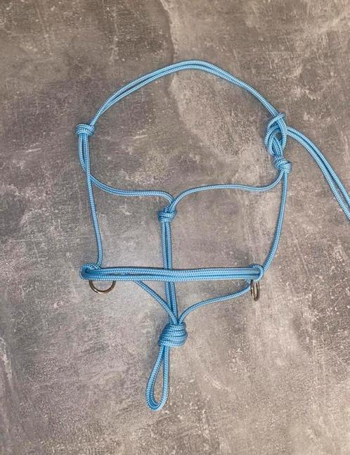 Touwhalsterset: rijhalster + teugels COB, Dieren en Toebehoren, Paarden en Pony's | Hoofdstellen en Tuigage, Nieuw, Recreatie