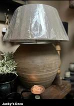 Rustieke Tafellamp Nieuw muur en hanglampen, Ophalen of Verzenden, Nieuw, Stof, Minder dan 50 cm