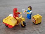 Lego set 6622, Mailman on Motorcycle, compleet, Complete set, Ophalen of Verzenden, Lego, Zo goed als nieuw