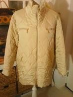 Warme, glanzende, Gold-Beige parka Airfield, 40-42/L, ZGAN., Ophalen of Verzenden, Zo goed als nieuw, Maat 42/44 (L), Beige