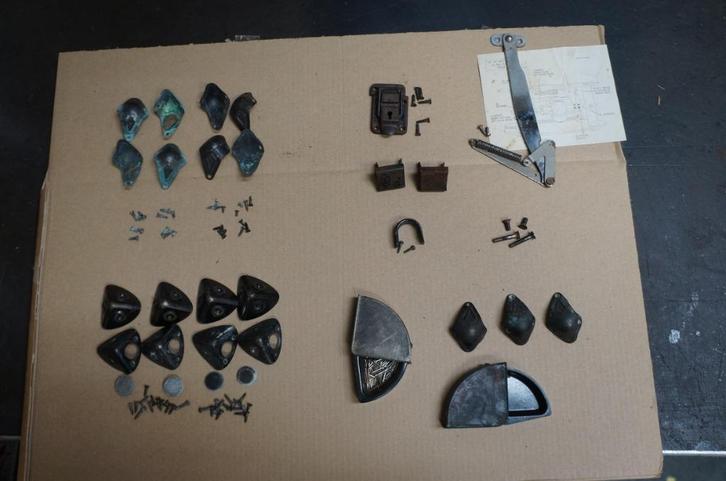 onderdelen hmv 101  / 102 koffer grammofoon, Antiek en Kunst, Antiek | Tv's en Audio, Ophalen of Verzenden