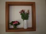 Teak Houten lijst,  80 x 80 x 16cm, izgst !!, Ophalen, Zo goed als nieuw, 75 tot 100 cm, 75 cm of meer