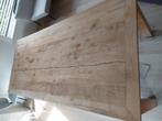 hout doorleefde tafel, Huis en Inrichting, Tafels | Eettafels, Ophalen, Gebruikt, 200 cm of meer, 50 tot 100 cm