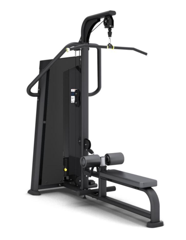 Multifunctionele Lat Pulldown & Low Row (2-in-1 rugtrainer), Sport en Fitness, Fitnessapparatuur, Zo goed als nieuw, Krachtstation
