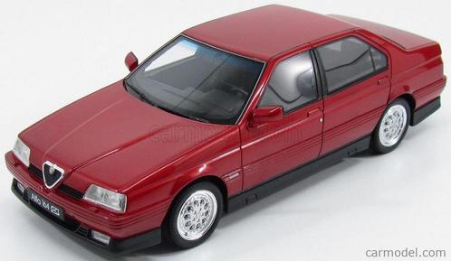 1:18 Alfa Romeo 164 3.0 V6 Q4 Metallic Proteo Red 1993 Laudo, Hobby en Vrije tijd, Modelauto's | 1:18, Nieuw, Auto, Overige merken