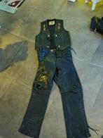 Broek met body warmer, Ophalen, Zo goed als nieuw, Blauw, W33 - W34 (confectie 48/50)