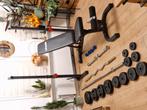 compleet fitness set, Sport en Fitness, Ophalen, Zo goed als nieuw, Fitnessbank
