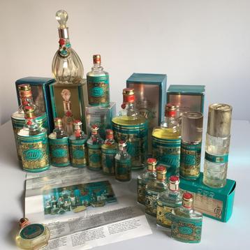 Collectie lege 4711 flessen beschikbaar voor biedingen