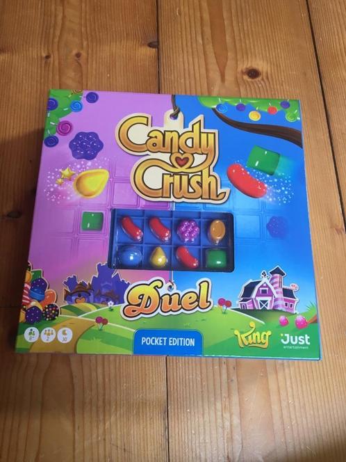 Candy Crush Duel Pocket Edition Het Bordspel, Hobby en Vrije tijd, Gezelschapsspellen | Bordspellen, Zo goed als nieuw, Een of twee spelers