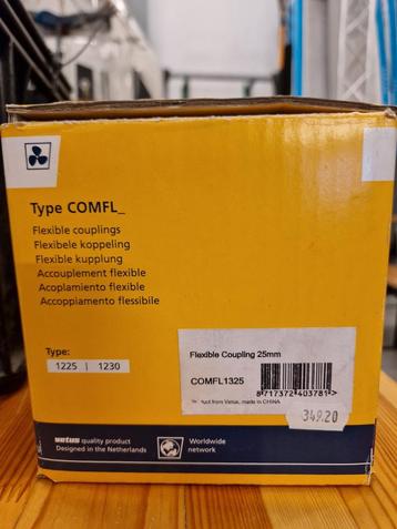 Vetus Comfl1325 Flexibele Koppeling as 25 - Nieuw beschikbaar voor biedingen