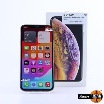 iPhone XS 64GB Goud | Met doos